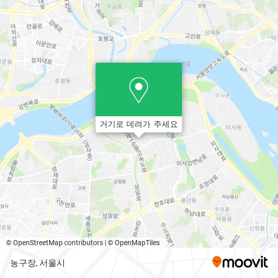 농구장 지도