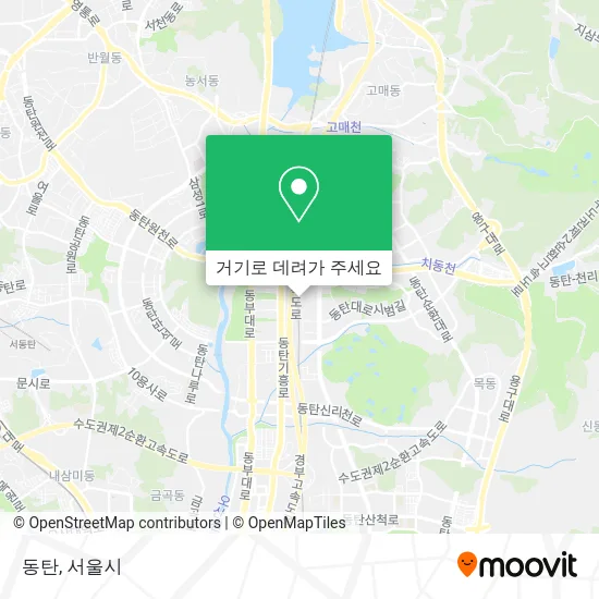 동탄 지도