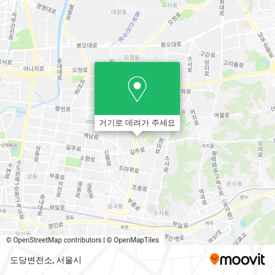 도당변전소 지도