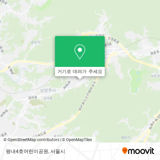 평내4호어린이공원 지도
