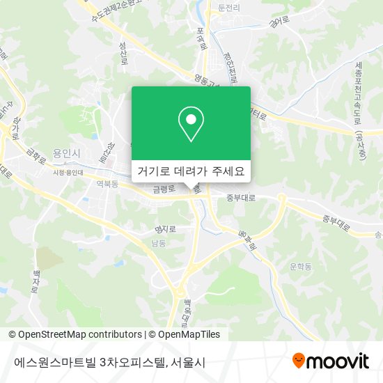에스원스마트빌 3차오피스텔 지도