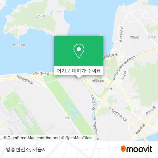 영종변전소 지도
