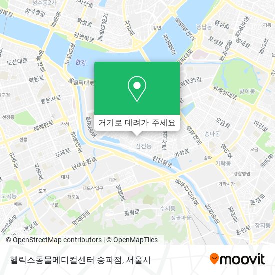 헬릭스동물메디컬센터 송파점 지도