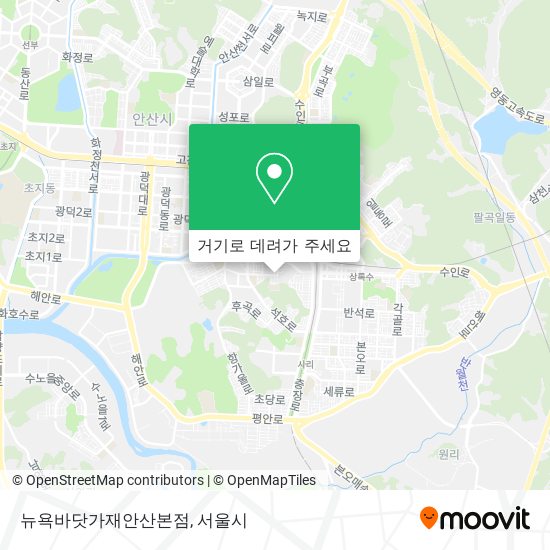 뉴욕바닷가재안산본점 지도