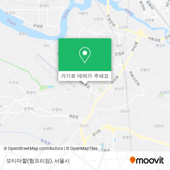 모티마할(험프리점) 지도