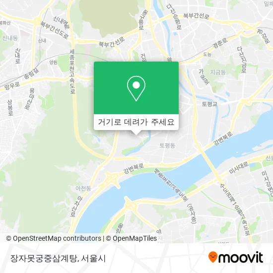 장자못궁중삼계탕 지도