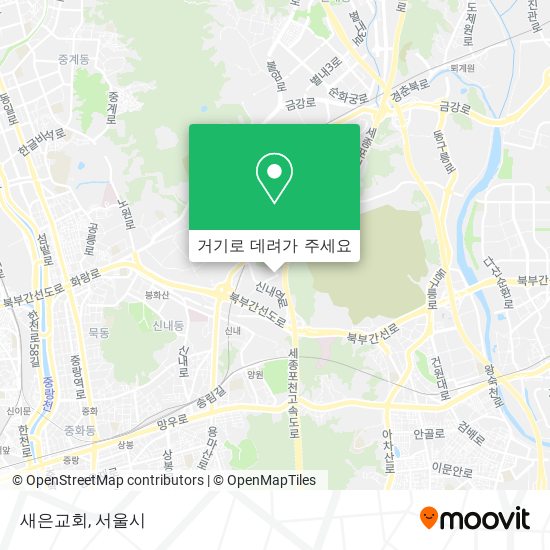 새은교회 지도