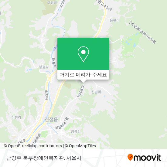 남양주 북부장애인복지관 지도