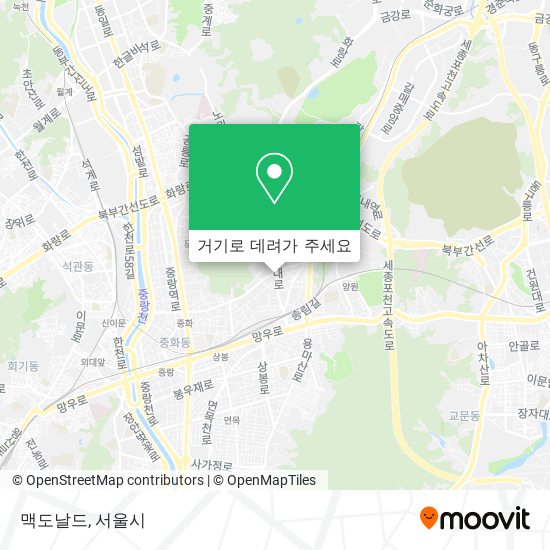 맥도날드 지도