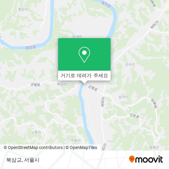 북삼교 지도