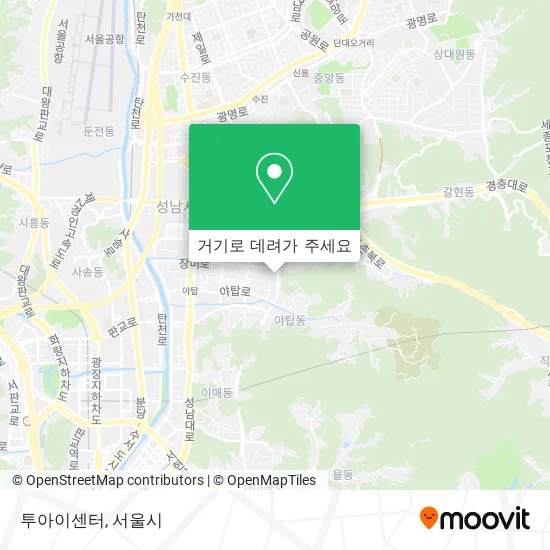 투아이센터 지도
