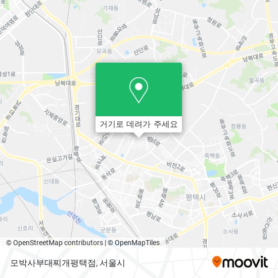 모박사부대찌개평택점 지도