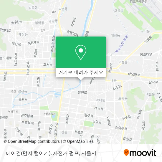 에어건(먼지 털이기), 자전거 펌프 지도
