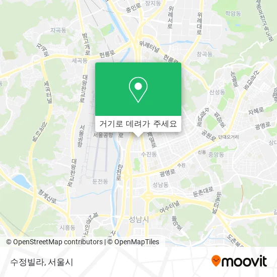 수정빌라 지도