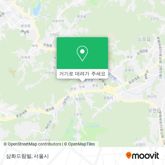 삼화드림빌 지도