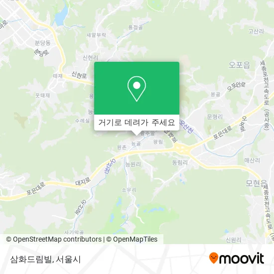 삼화드림빌 지도