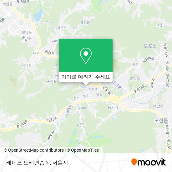 레이크 노래연습장 지도
