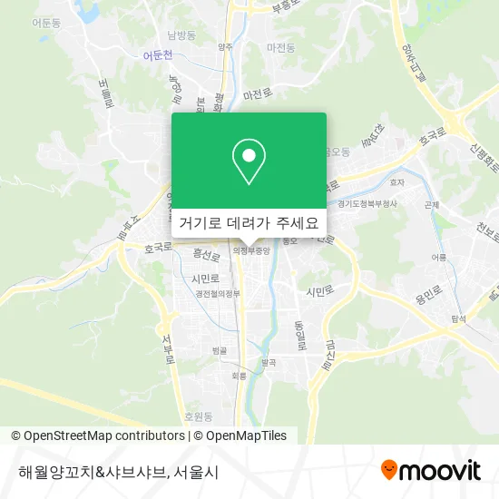 해월양꼬치&샤브샤브 지도