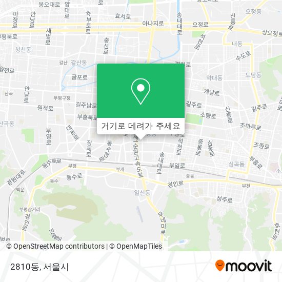 2810동 지도