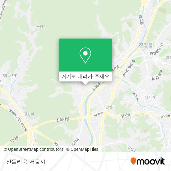 산들리움 지도