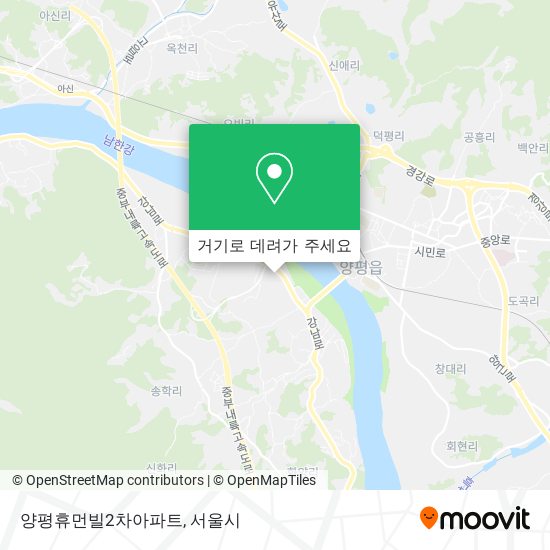 양평휴먼빌2차아파트 지도