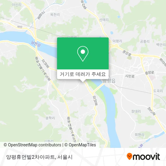 양평휴먼빌2차아파트 지도