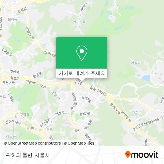 귀하의 올반 지도