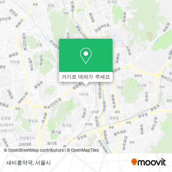 새비홍약국 지도