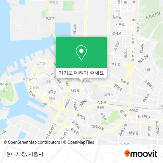 현대시장 지도