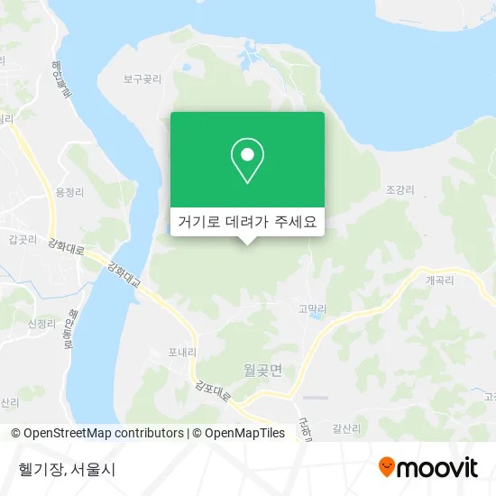 헬기장 지도