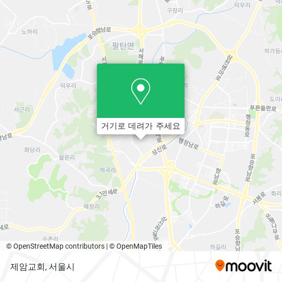 제암교회 지도