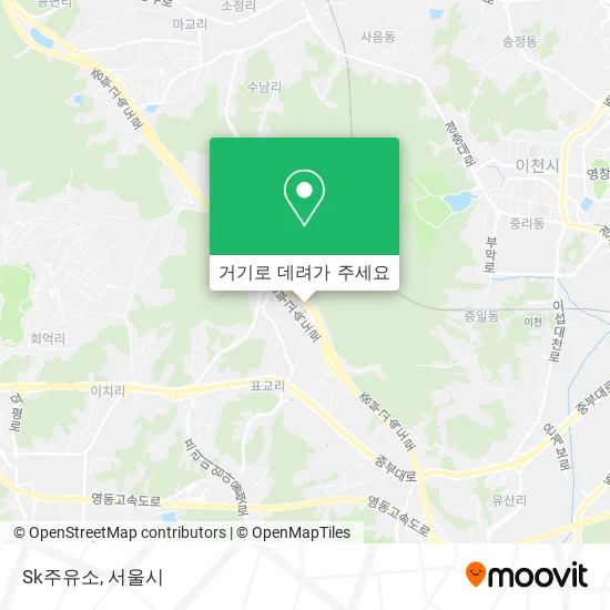 Sk주유소 지도