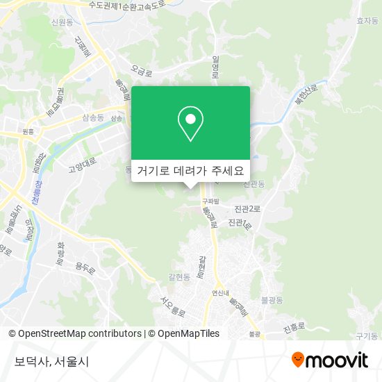 보덕사 지도