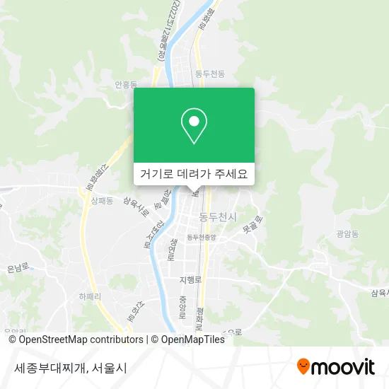 세종부대찌개 지도