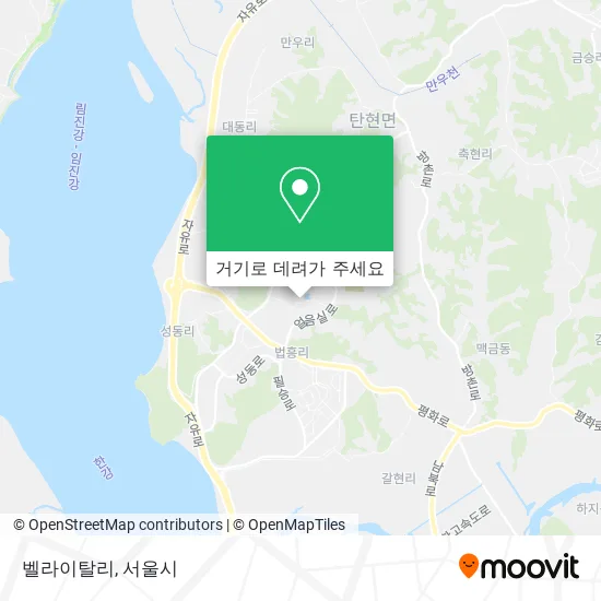 벨라이탈리 지도