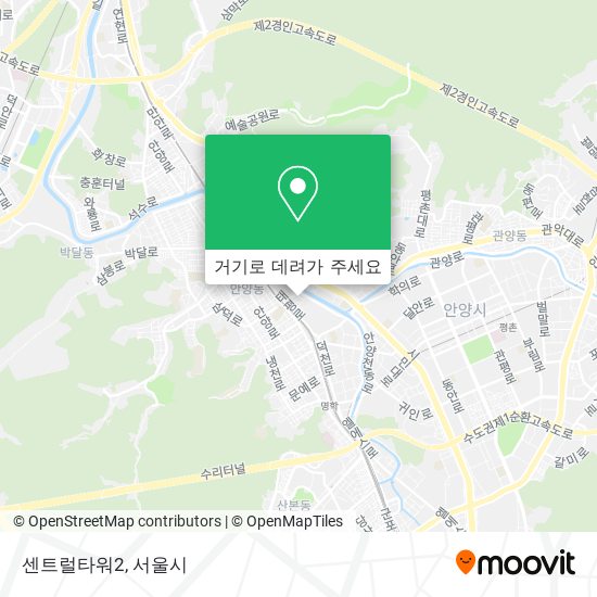 센트럴타워2 지도