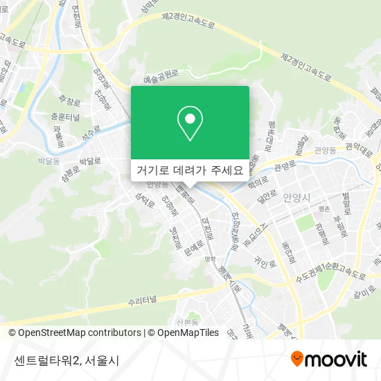 센트럴타워2 지도