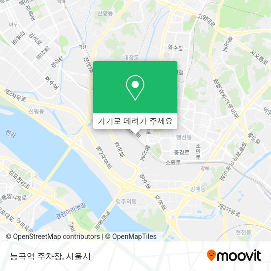 능곡역 주차장 지도