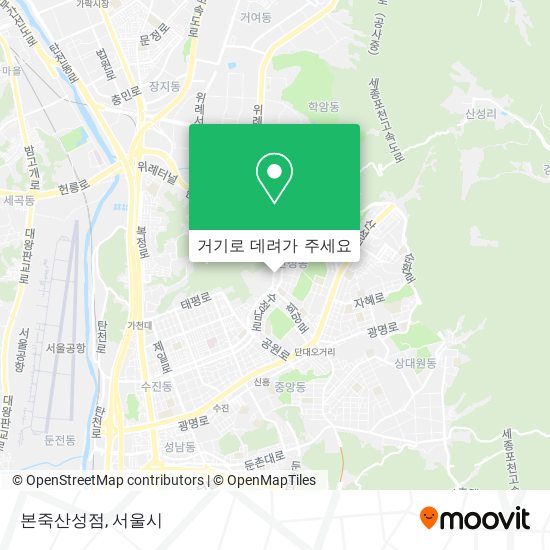 본죽산성점 지도