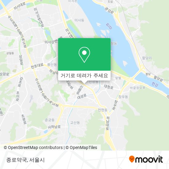 종로약국 지도