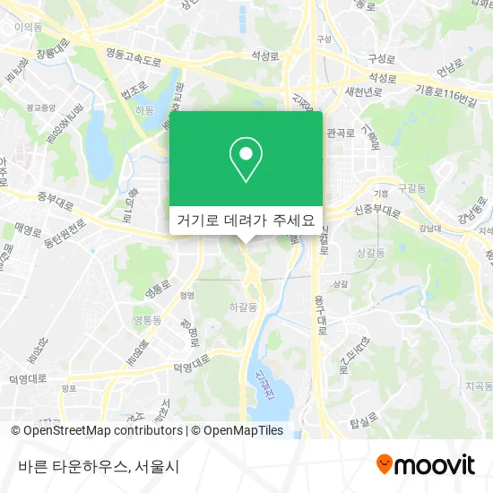 바른 타운하우스 지도