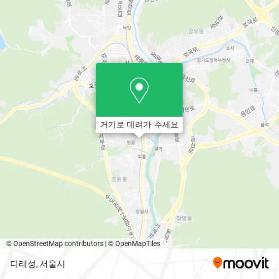 다래성 지도