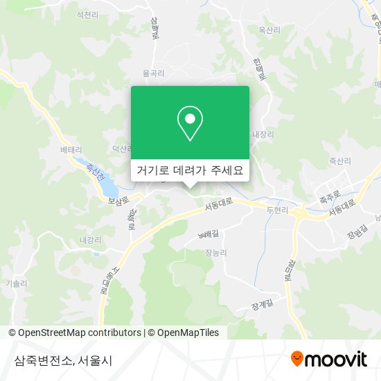 삼죽변전소 지도