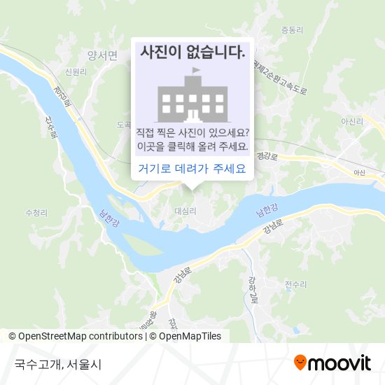 국수고개 지도