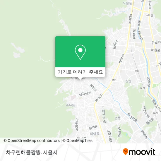 차우린해물짬뽕 지도