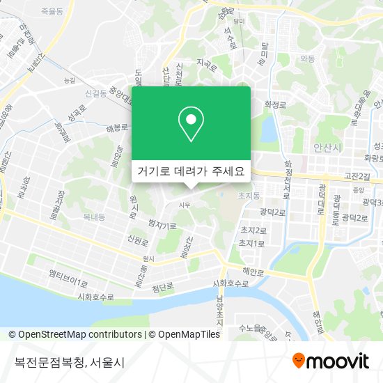 복전문점복청 지도