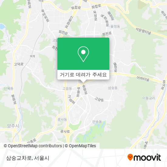 삼숭교차로 지도