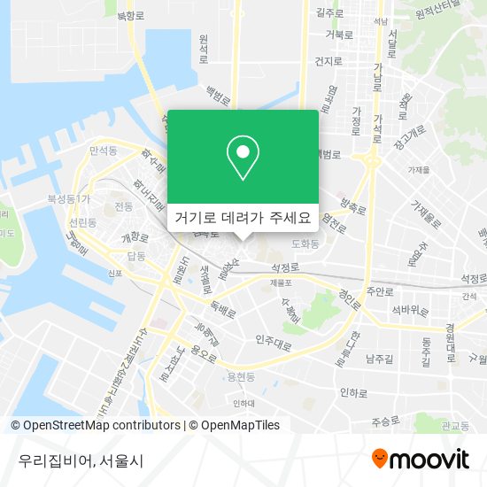 우리집비어 지도