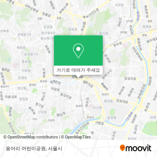 용머리 어린이공원 지도