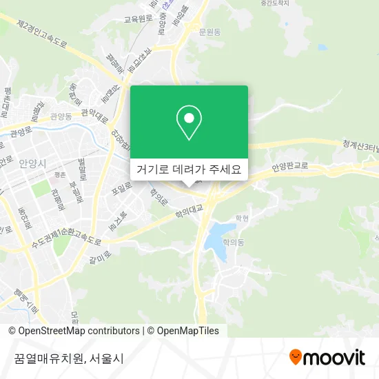 꿈열매유치원 지도